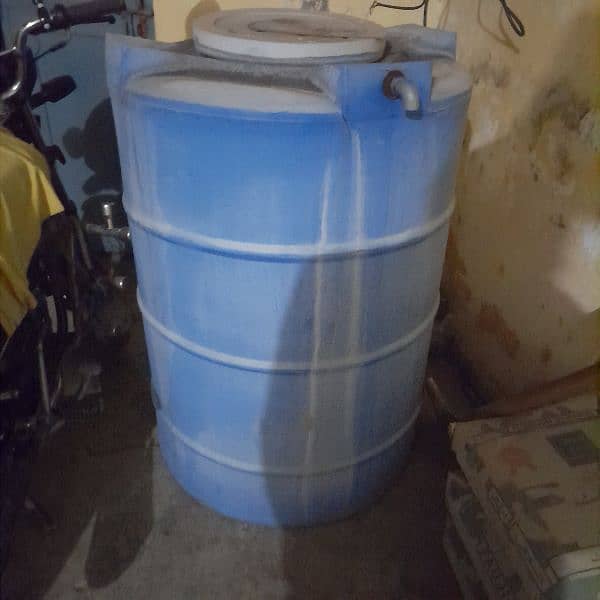 500 liter blue water tank 2