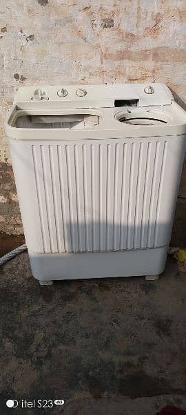 Haier company two in one washing machine. It is very in good condition 2