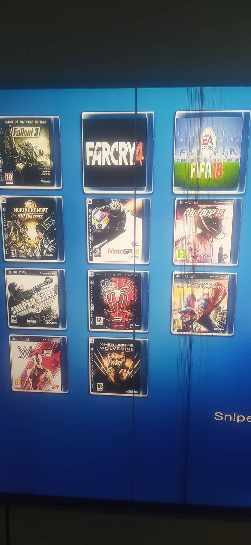PS3 slim jailbreak 2 pieces available with 100 games 2