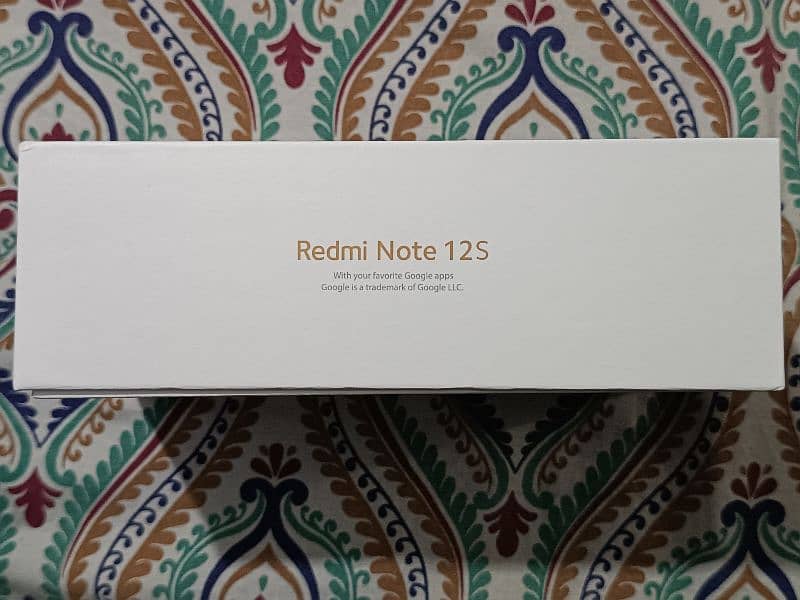 Redmi note 12s, 5.5 months used, 10/10, PTA Approved, 2 years warranty 9