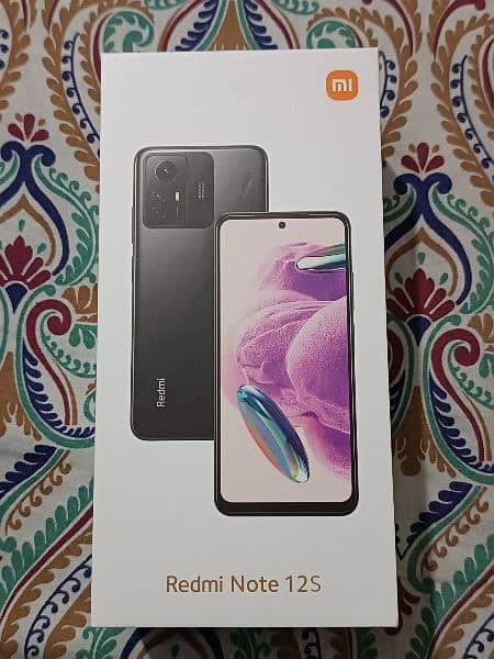 Redmi note 12s, 5.5 months used, 10/10, PTA Approved, 2 years warranty 8