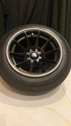 13inch brand new rims with brand new tires