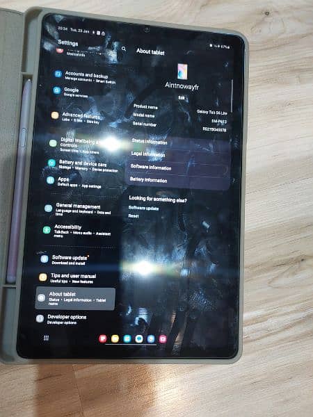 Samsung S6 Lite 2022 Version P613 Snapdragon 720G 9