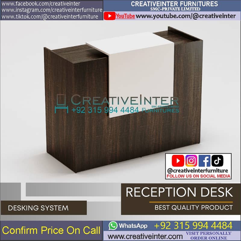 Office Conference Table Meeting Table Reception Desk Workstation chair 5