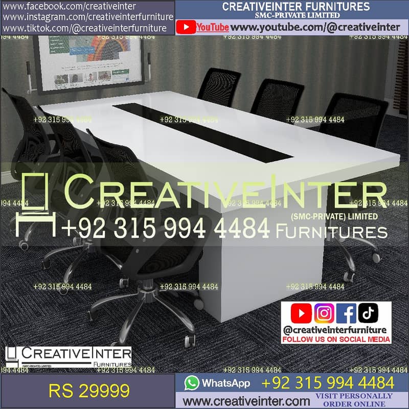 Office Conference Table Meeting Table Reception Desk Workstation chair 17