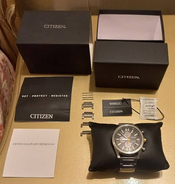 Citizen ECO Drive CA0660-54E Solar Men's Watch 0