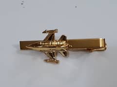 Tie Clip and Tie Pin F16 shape