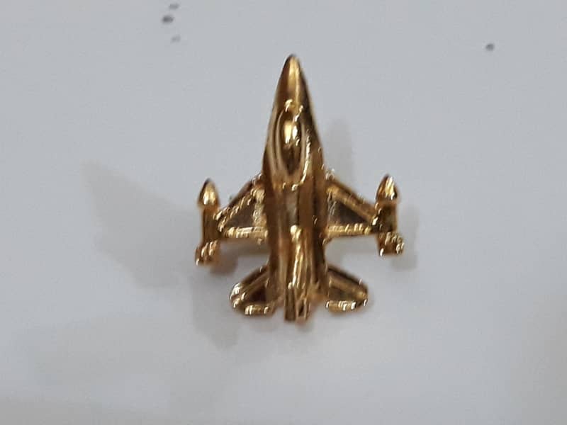 Tie Clip and Tie Pin F16 shape 2