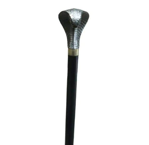 Antique Walking Stick, Metal Knob Stick, Walking Stick, Cane. 16