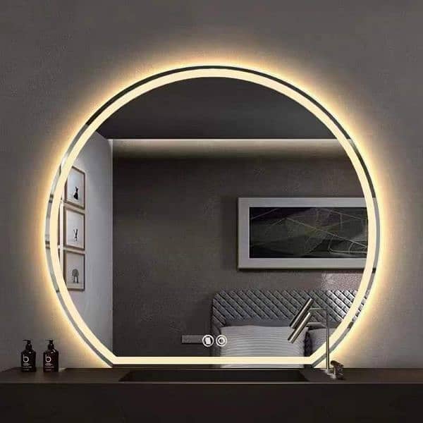 High Quality Led Light Mirrors , bathroom vanity and salon mirrors 7