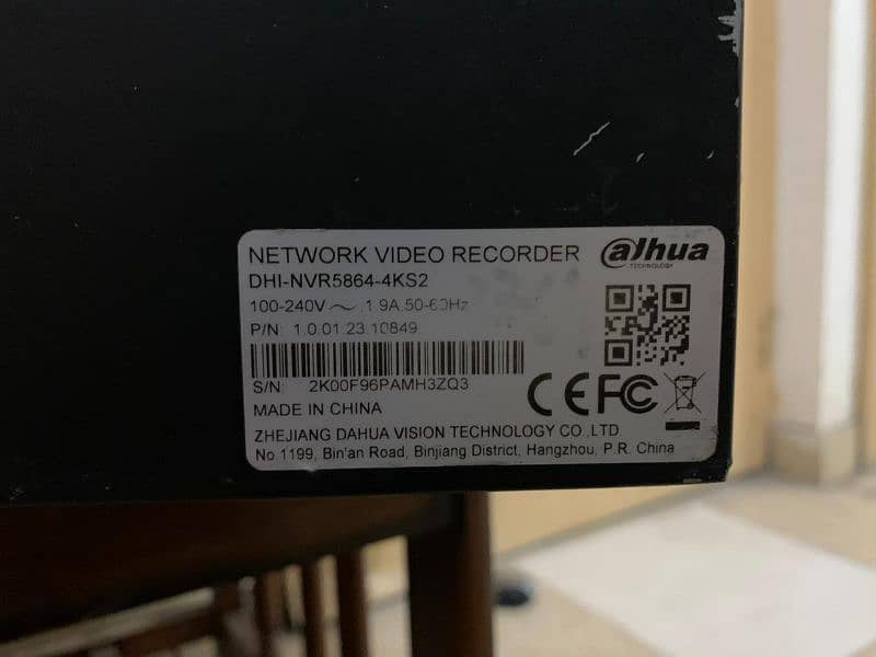 Dahua 64CH NVR 12MP 4K (DHI-NVR5864-4KS2) 1