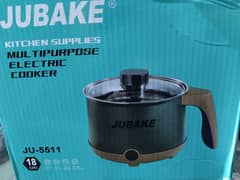 jubake 8 in 1 electric pot  cooker New box pack,, modle (JU-5511),, 0