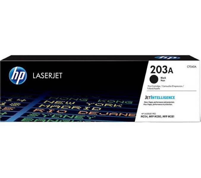 HP Color LaserJet 201a & 203a Compatible Toners 2