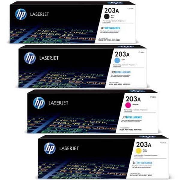 HP Color LaserJet 201a & 203a Compatible Toners 3
