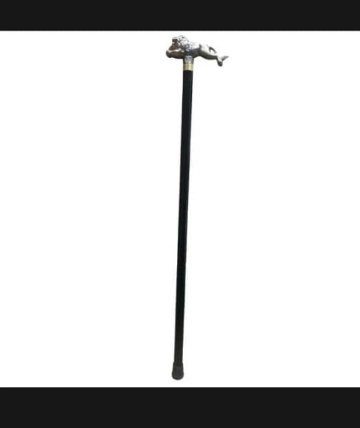 Luxury Markhor Metal Knob Stick, Walking Stick, Premium Walking Cane. 4