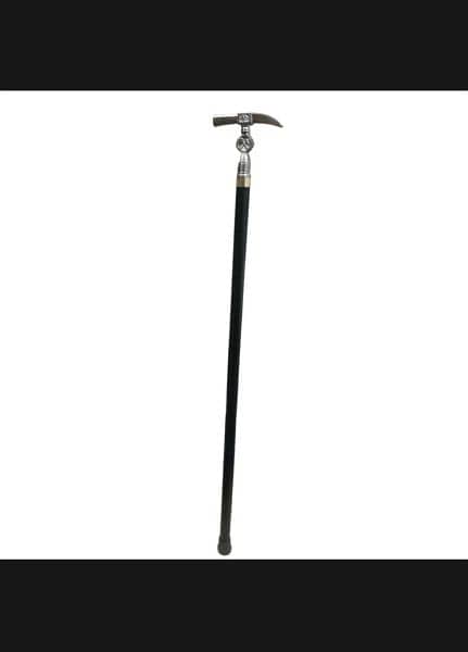Luxury Markhor Metal Knob Stick, Walking Stick, Premium Walking Cane. 11