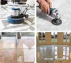 Marble Polish,Marble & Tiles Cleaning,Kitchen Floor Marble Grinding. 5