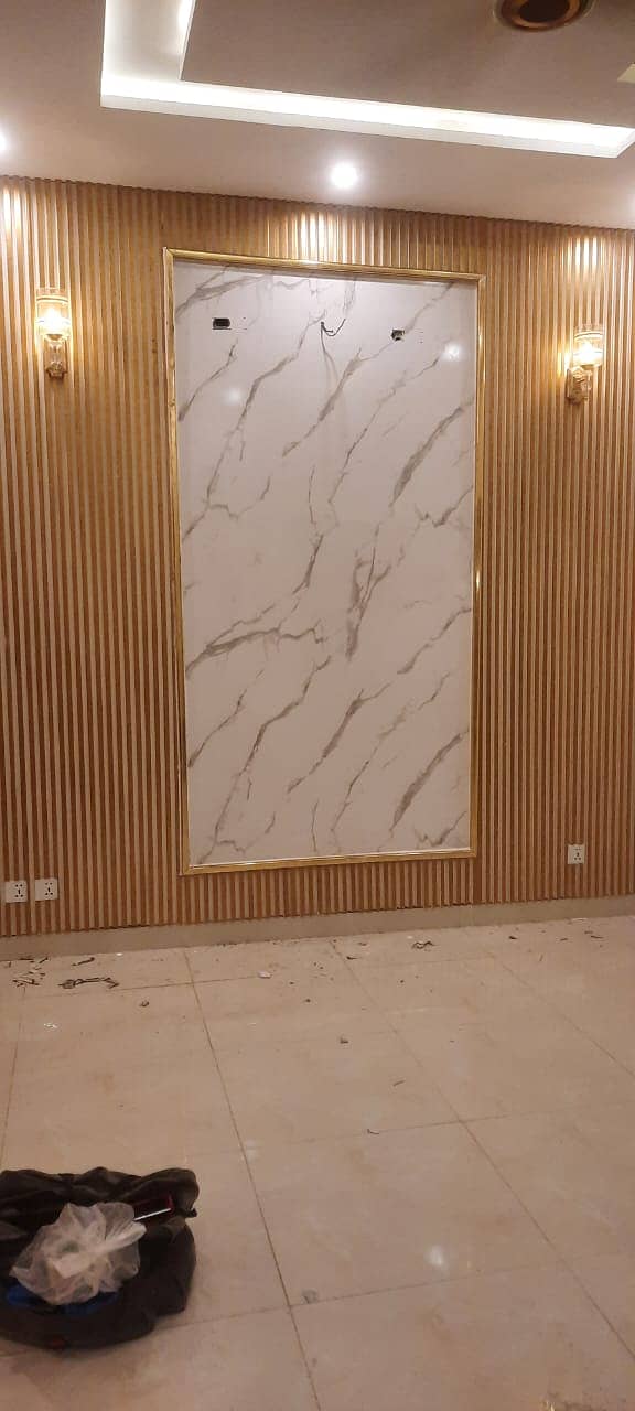 Media wall - fancy wall - feature wall - wpc wall panels 2