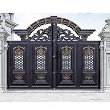 Steel Gate Design , Sliding Gate Design , Main Gate 4