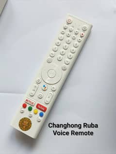 Changhong Ruba Smart Voice Remote White Colour 03269413521