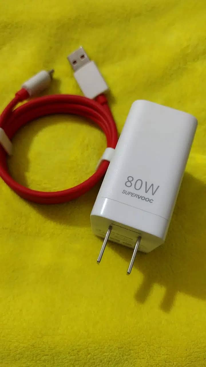 Oneplus charger 80watt 10pro model 100% Genuine Boxpulled 3