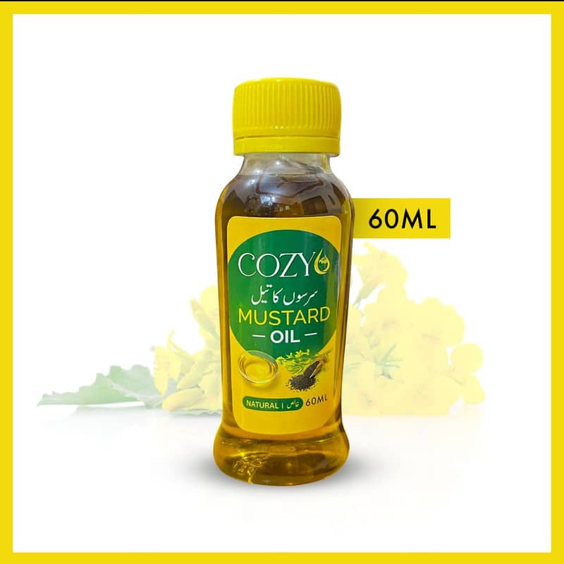 100% Pure Mustard Oil | Good For Cooking | khalis Sarson Tail|Hair Oil 5