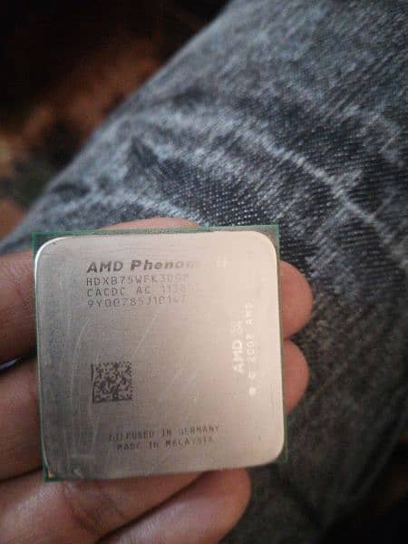 Amd phenom ii x3 b75 processor with fan 0