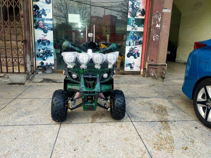 Latest 125cc Atv Quad four Wheels Bikes Delivery In All Pakistan 4