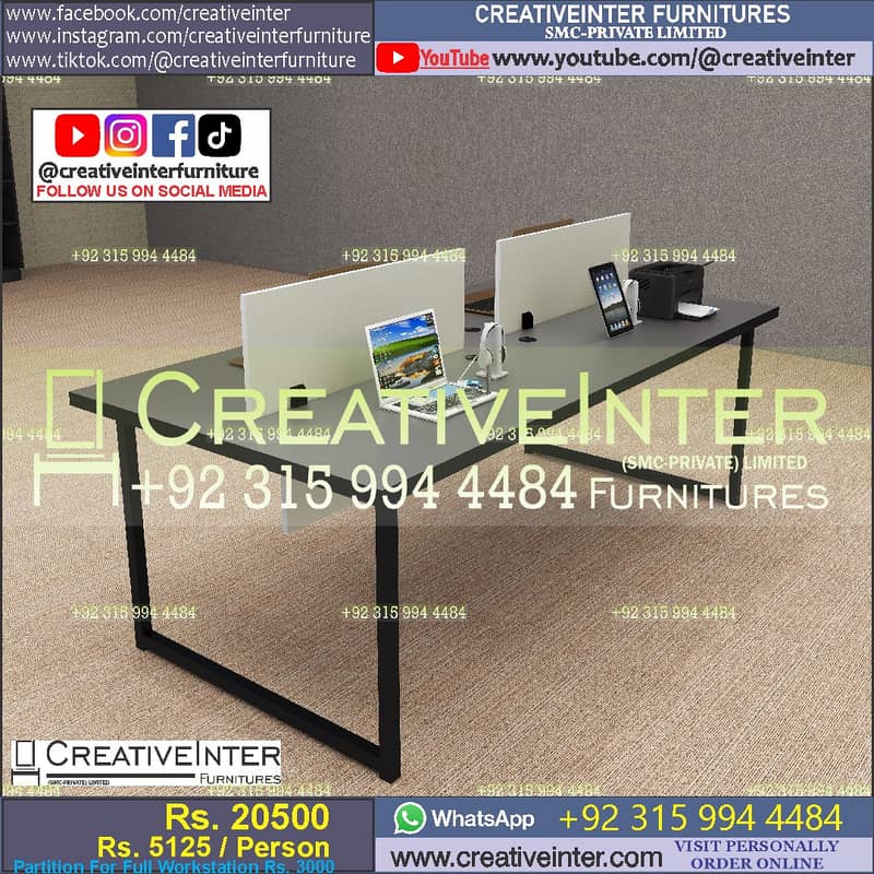 Office Conference Table Meeting Table Reception Desk Workstation chair 2
