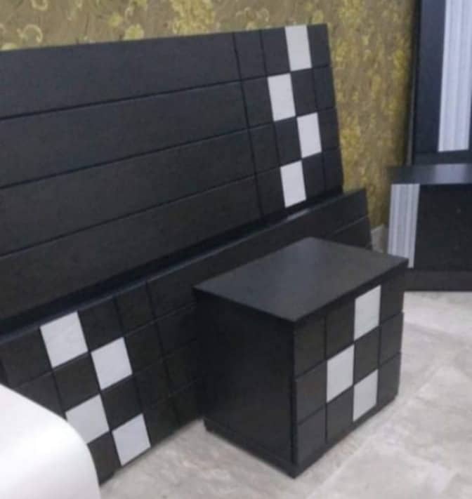 bedset/furniture/side table/double bed/factory rate 12