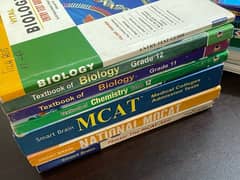 PAC OF 14 MDCAT BOOKS AND PRACTICE MATERIAL 0