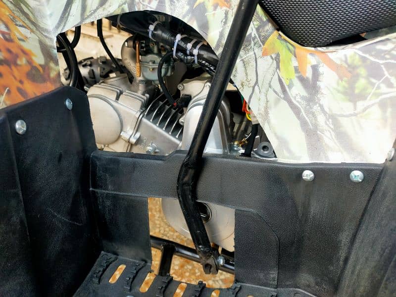 125cc Latest Sports Shikari Jeep Atv Quad Four Wheels Bikes Delivery 6