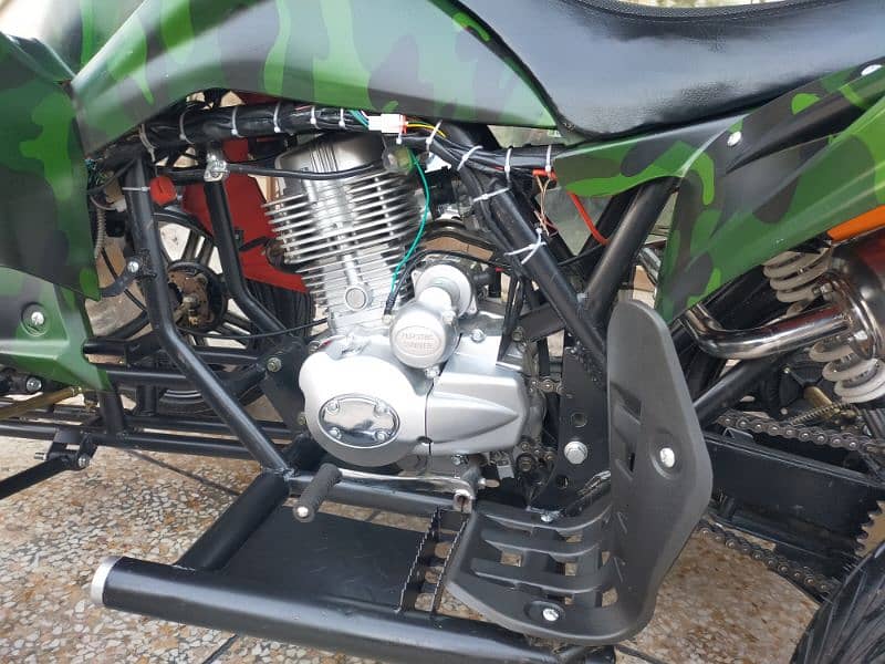 Sports Raptor 250cc Low Profile Atv Quad Bikes Delivery In All Pak 7