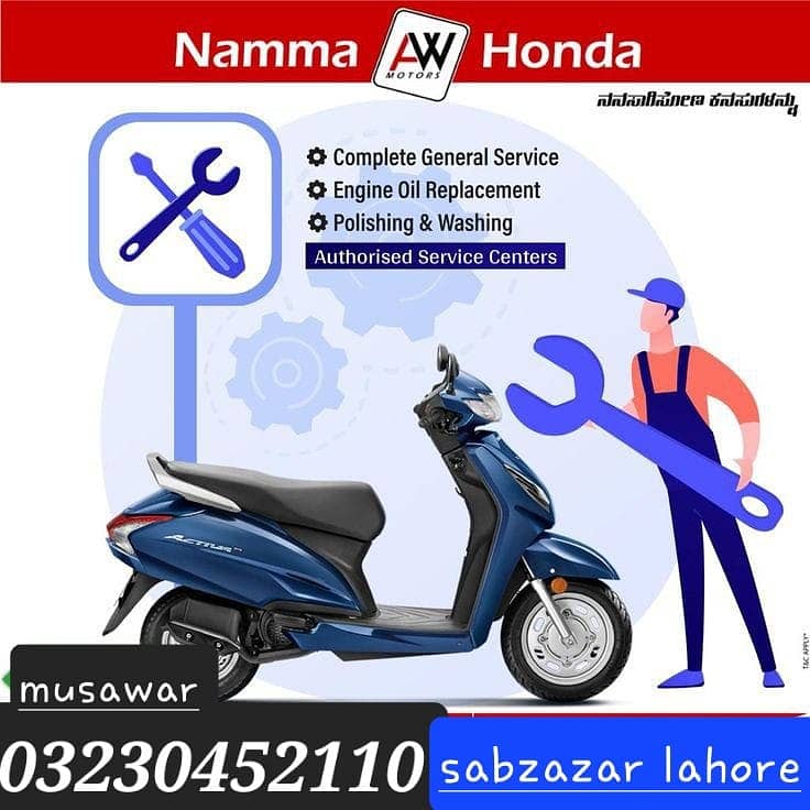 scooty mechanic scooter service ,scooter tunning,scooter metainance 5