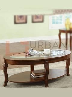 Designer wooden center table / coffee table