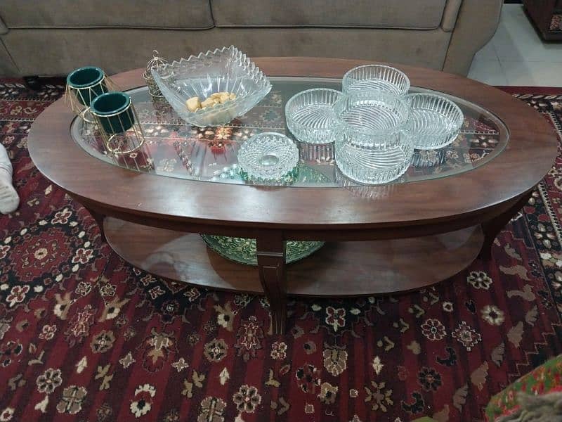 Designer wooden center table / coffee table 1