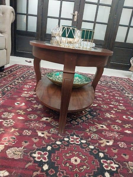 Designer wooden center table / coffee table 3