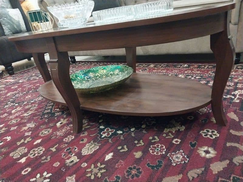 Designer wooden center table / coffee table 6