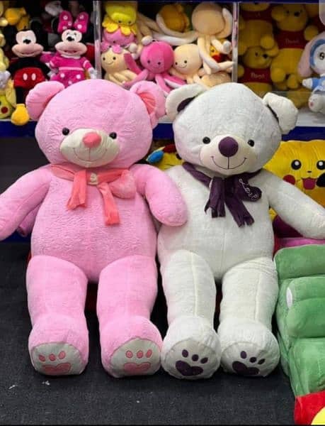 3, 4, 5, 6, 7,feet Imported Stuffed Teddy's All over Pakistan Avail 0