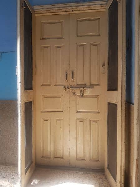 Wood door for sale. (pure dayar wooden) 1