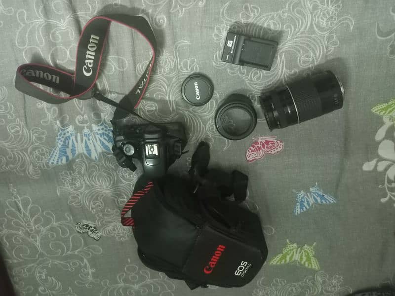 Canon 1100D DSLR | DSLR | 75-300 lense with very good condition 3