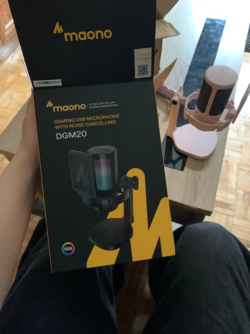 Maono DM20 Gaming Microphone best for streaming, Recording,Podcast mic 3