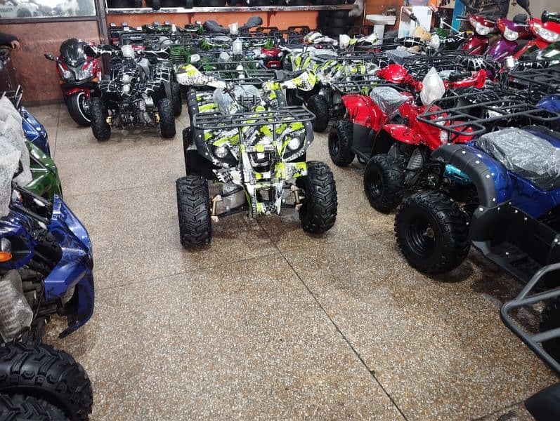 110cc Jeep model ATV quad bike 4 wheel with reverse gear for sale 1
