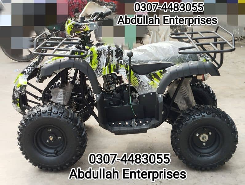 110cc Jeep model ATV quad bike 4 wheel with reverse gear for sale 5