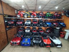 imported stock of kids car jeep battery operated for sell.
