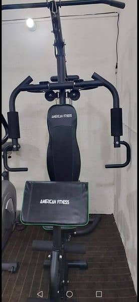 Treadmill elleptical bench press exercise cycle walking running cardio 12