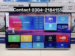 Led tv 55 inch android smart led tv new model 2024