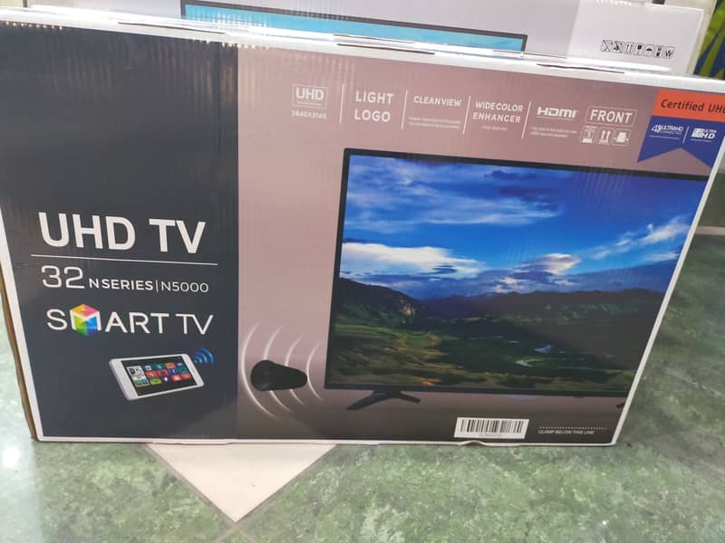 55 inch lED TVS Smart New Box Pack 1 year warranty 1