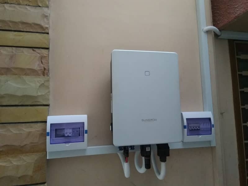 Solar System on Grid 10 Kw . 2