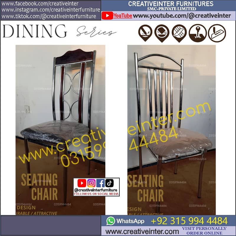 Dressing Cupboard Almari Wardrobe set single Iron Stand mirror 18